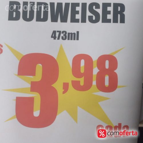 Cerveja Budweiser 473ml - Latão