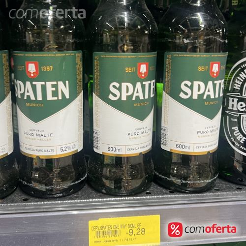 Cerveja Spaten Puro Malte Munich 600ml