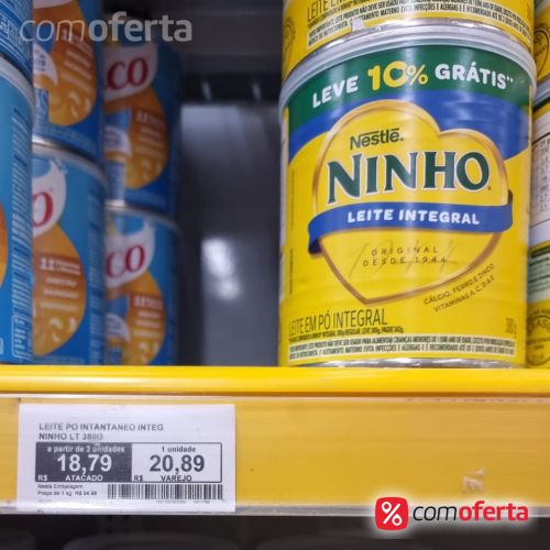 Composto Lácteo Nestlé Integral Instantâneo NINHO - 380g