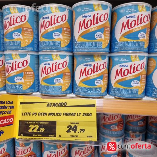 Leite Em Pó Molico 260g