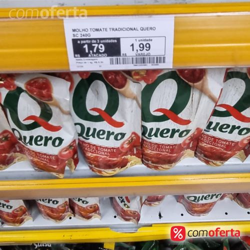 Molho De Tomate Quero 240g