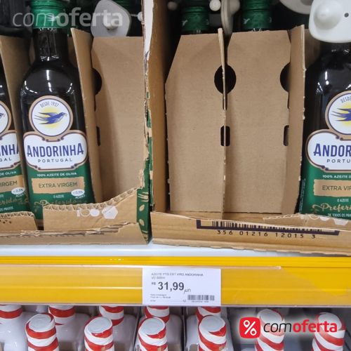 Azeite Português de Oliva Andorinha Extra Virgem 500ml