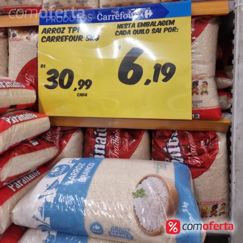 Arroz Branco Carrefour 5 Kg