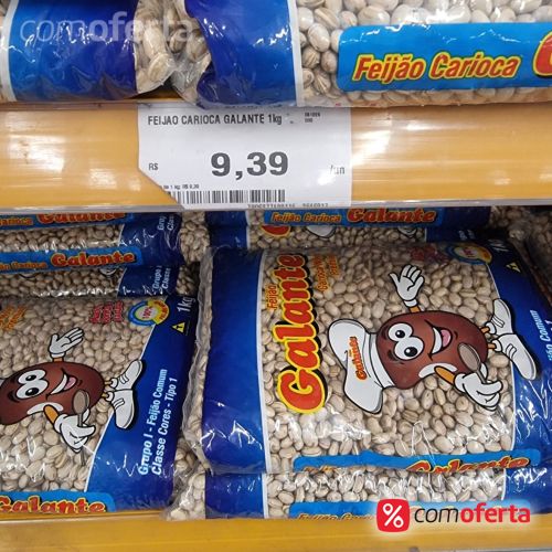 Feijão Carioca Galante 1 kg