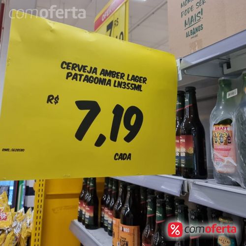 Cerveja Patagonia 355ml - Long Neck