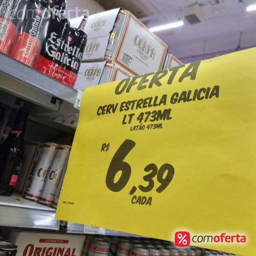 Cerveja Estrella Galicia - 473ml - Latão