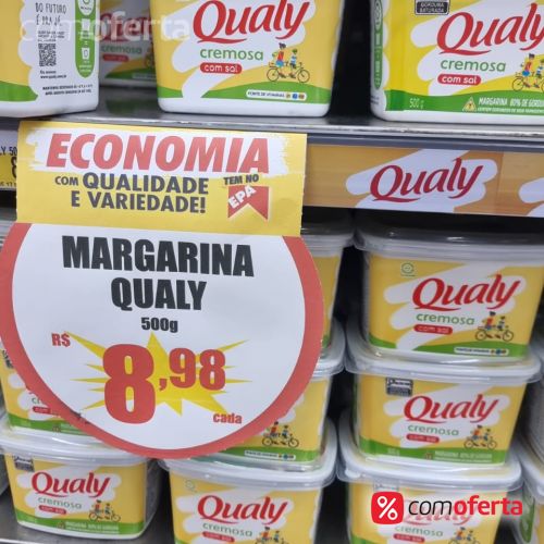 Margarina Qualy Com Sal 500g