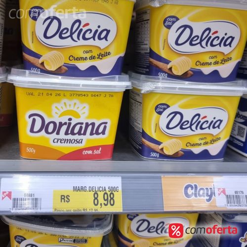 Margarina Delícia 500g