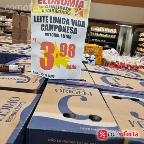 Leite Integral Camponesa 1 litro