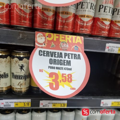 Cerveja Petra Origem Puro Malte 473ml - Latão