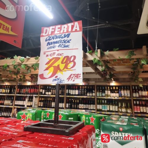 Cerveja Budweiser 473ml - Latão