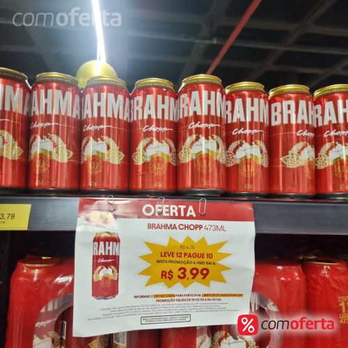 Cerveja Brahma 473ml - Latão