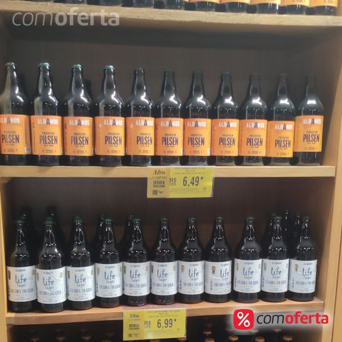 Cerveja Albanos Puro Malte Pilsen 600ml
