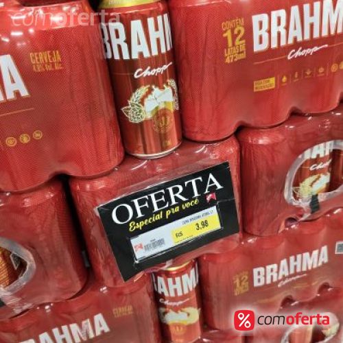 Cerveja Brahma 473ml - Latão