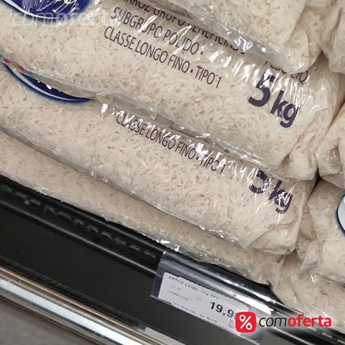 Arroz Branco Camil Tipo 1- 5kg