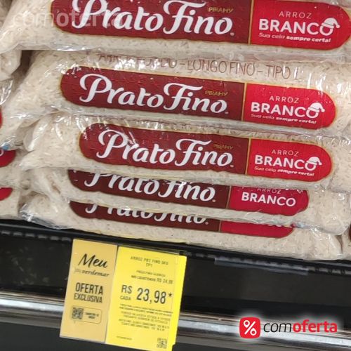 Arroz Branco Prato Fino Tipo 1 - 5kg