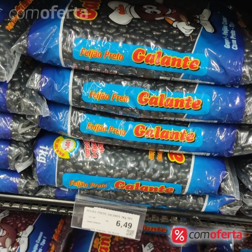 Feijão Preto Galante 1 kg
