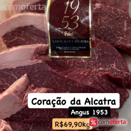 Coração de Alcatra Angus Bovino - Kg