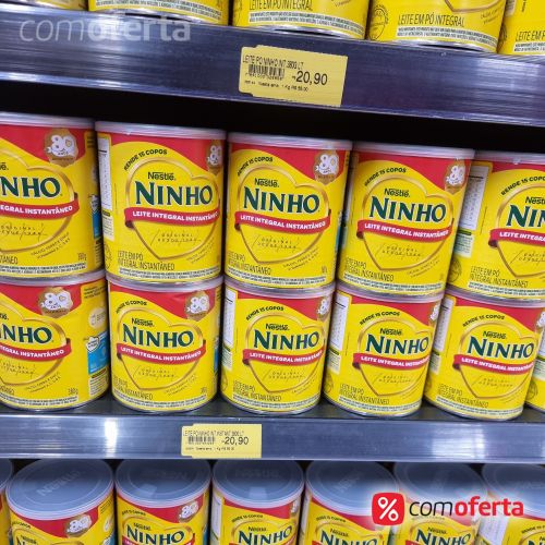 Leite em Pó Nestlé Integral Instantâneo NINHO Forti+ 400g