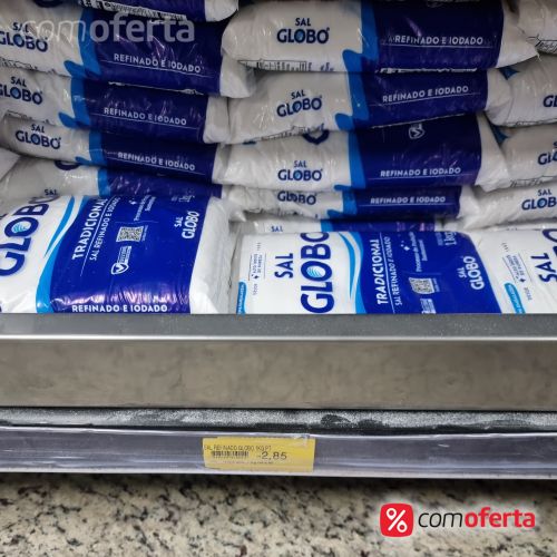 Sal Refinado Globo 1Kg
