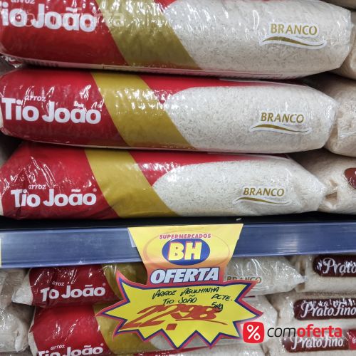 Arroz Branco Tio João Tipo 1 - 5kg