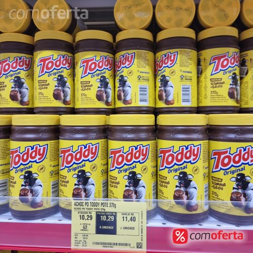 Achocolatado em Pó Toddy 370g Pote