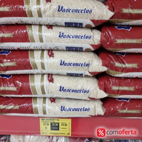 Arroz Branco Vasconcelos Tipo1 - 5Kg