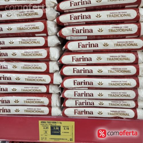 Farinha de Trigo Farina 1Kg