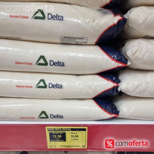 Açúcar Cristal Delta 5kg