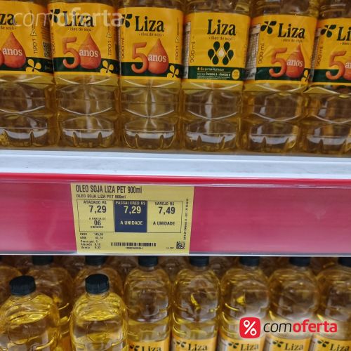 Óleo de Soja Liza 900ml