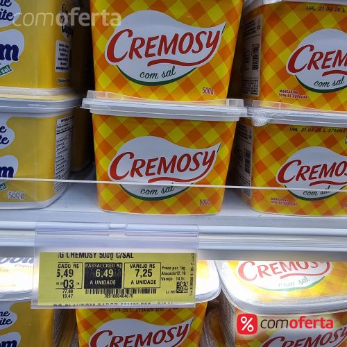 Margarina Cremosy com sal - 500g