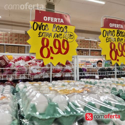 Ovos Brancos Pente 20 Unidades