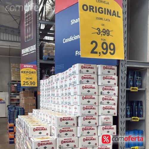 Cerveja Antarctica Original 350ml Lata