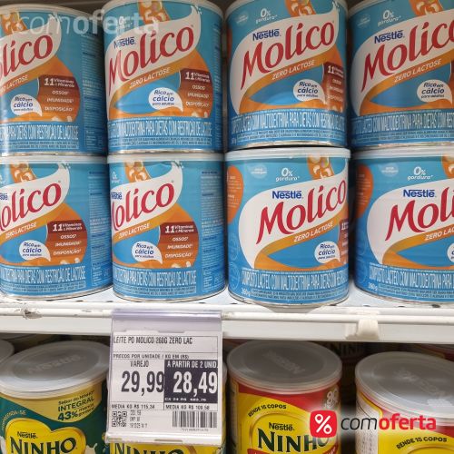 Leite Em Pó Molico 260g