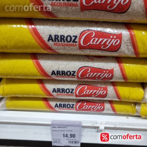 Arroz Branco Carrijo Tipo 1- 5kg