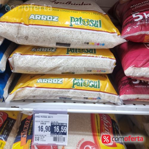 Arroz Branco Pato Sul Tipo 1- 5kg