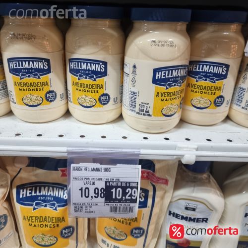 Maionese Hellmanns Tradicional 500g