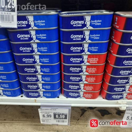 Sardinha Gomes Da Costa 125g