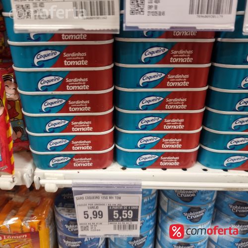 Sardinha Coqueiro 125 G