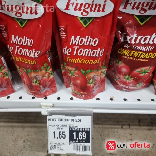 Molho de Tomate Fugini 300g