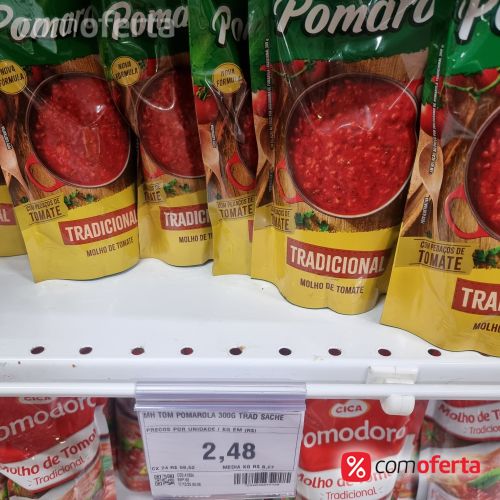 Molho De Tomate Pomarola 300g