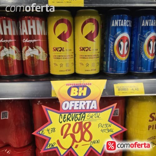 Cerveja Skol 473ml - Latão