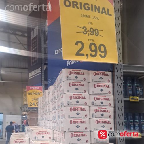 Cerveja Antarctica Original 350ml Lata