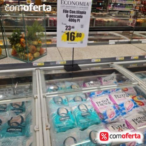 Filé de Tilapia Q-Pescado 400g