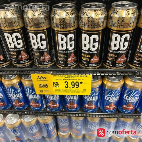 Cerveja Bruder Baixa Gastronomia 473ml - Latão