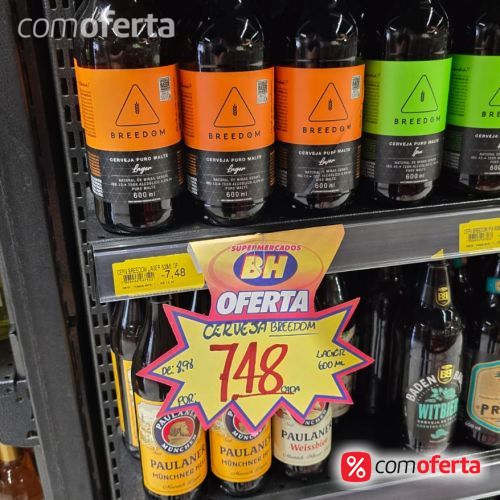 Cerveja Breedom Lager - 600ml