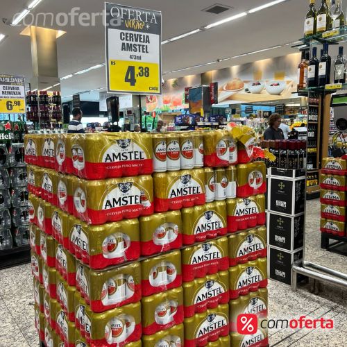 Cerveja Amstel Lager 473ml - Latão