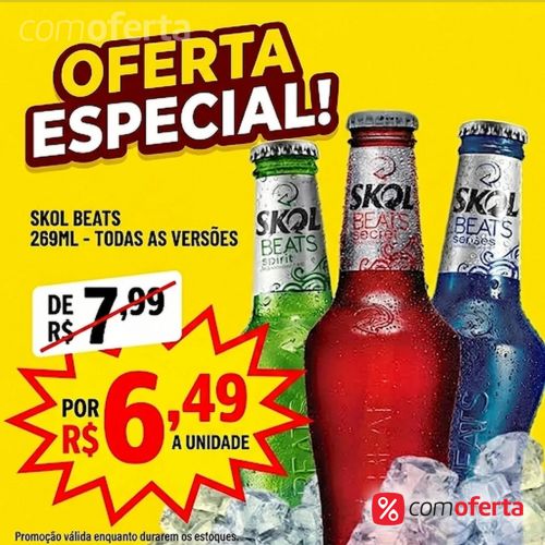 Skol Beats Senses Long Neck 269ml