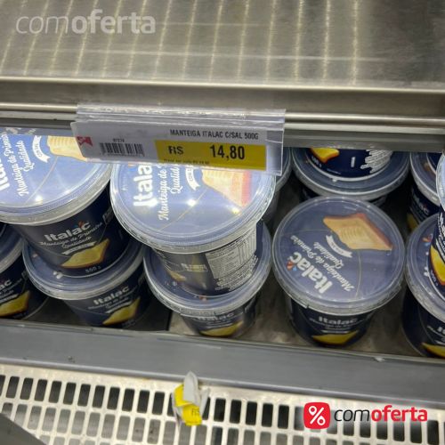 Manteiga Italac com Sal 500G