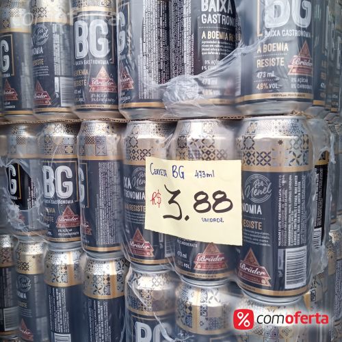 Cerveja Bruder Baixa Gastronomia 473ml - Latão